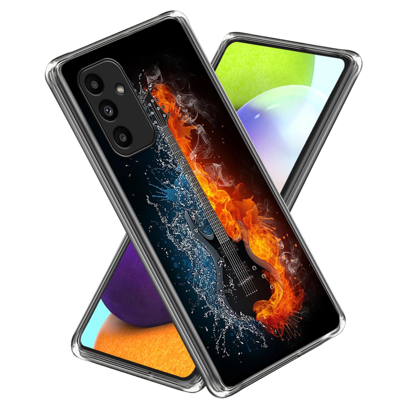 

For Samsung Galaxy A15 4G/5G TPU Protective Case Pattern Back Phone Cover D