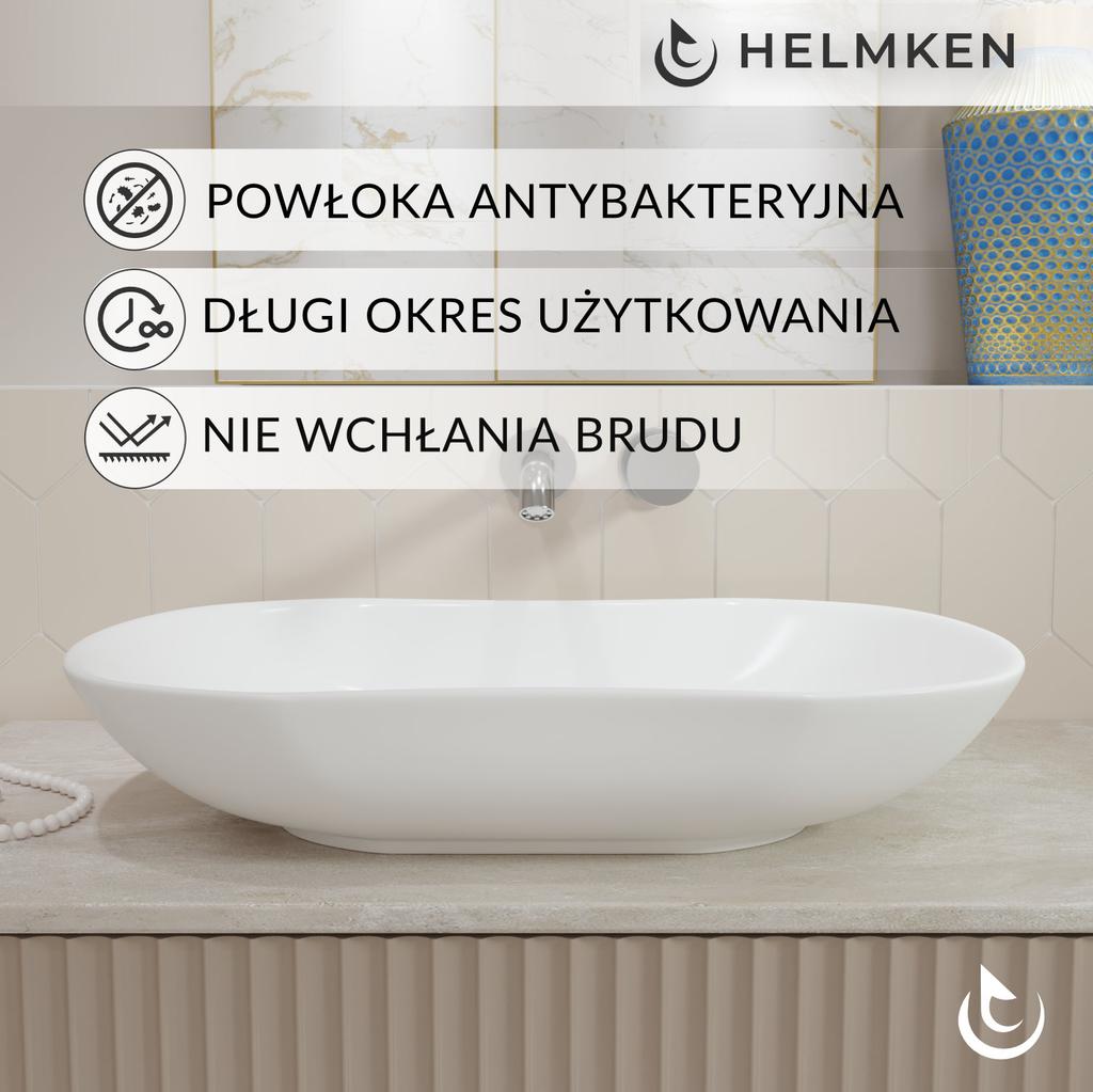 Helmken 57066000 Countertop Washbasin (66x41) White