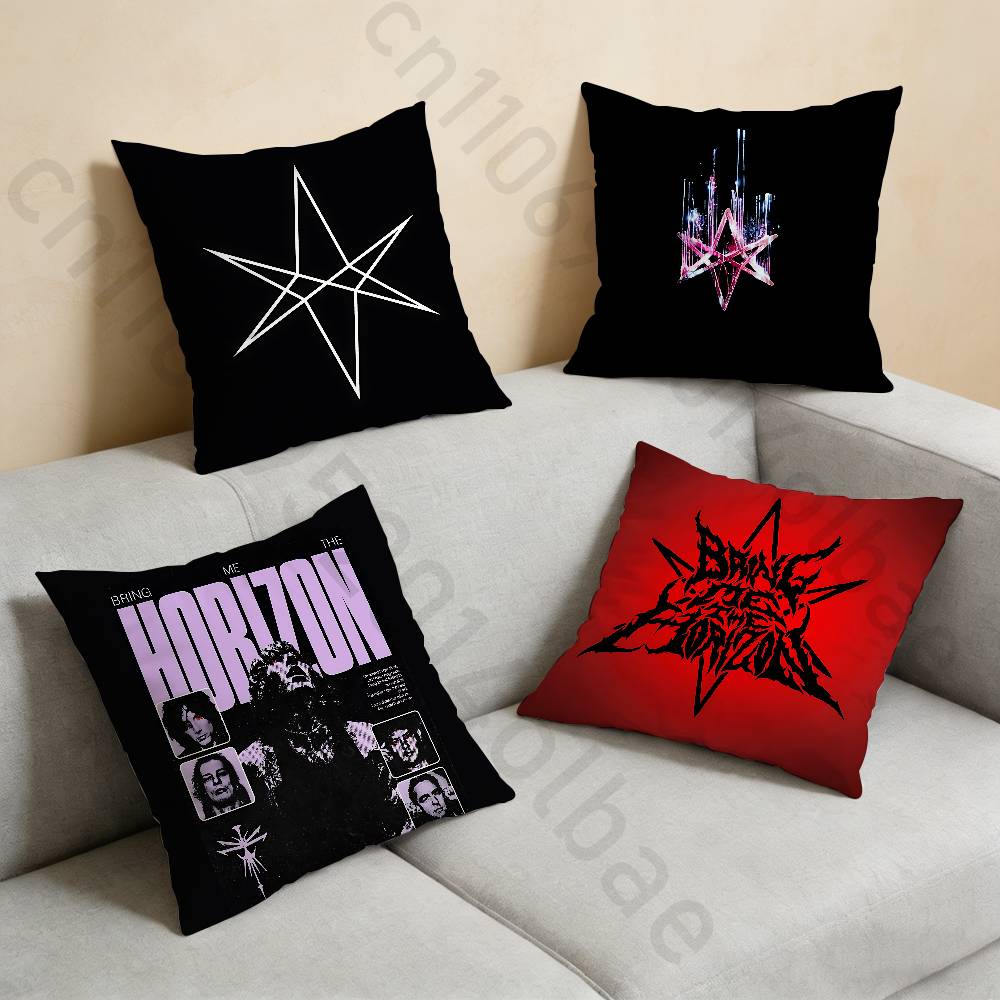 BBring Me The Horizon pillowcase casual style decoration suitable for home decoration excluding pillow core