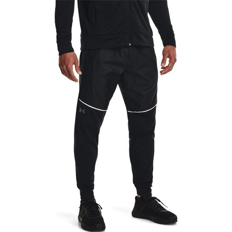 Under Armour Logo Print Lässige Tapered Straight Leg Hose Herren Hose Schwarz 1373784-001