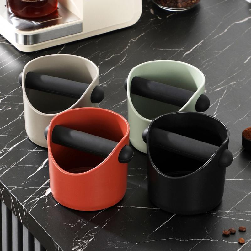 Coffee Knock Box Espresso Grounds Container Anti Slip Dump Bin Barista Accessories Cafe Grind Tools KFQZH01