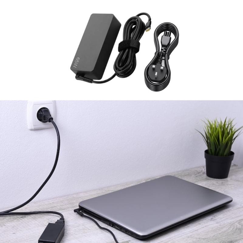 20V 3.25A 65W Adapter Chargers for AIR14/AIR15/14ITL 2021/E14/E15/E480 E485/E580/E490/K4-IML Laptop Power Supply Cord