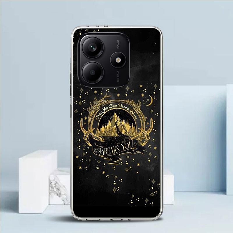 A Court of Mist Fury Sarah J Maas Phone Case For Xiaomi Redmi Note 15 14 14S 13 12S 12 Pro Plus 11S 11 11T 11E 10S 10 + Soft TPU