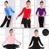 Children's Cotton Dance Tops - Spring & Autumn: Long/Short Sleeve Latin, Summer Chinese, Yoga Wear for Girls