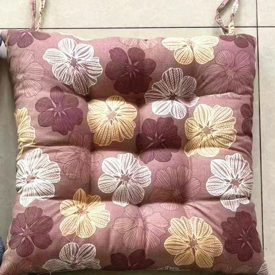 Thickened Printed Chair Seat Pad for Office, Student, or Dining Chairs