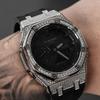 Casio Unisex 48.5mm Black Watch GA-2100-1A1(Watch8--)