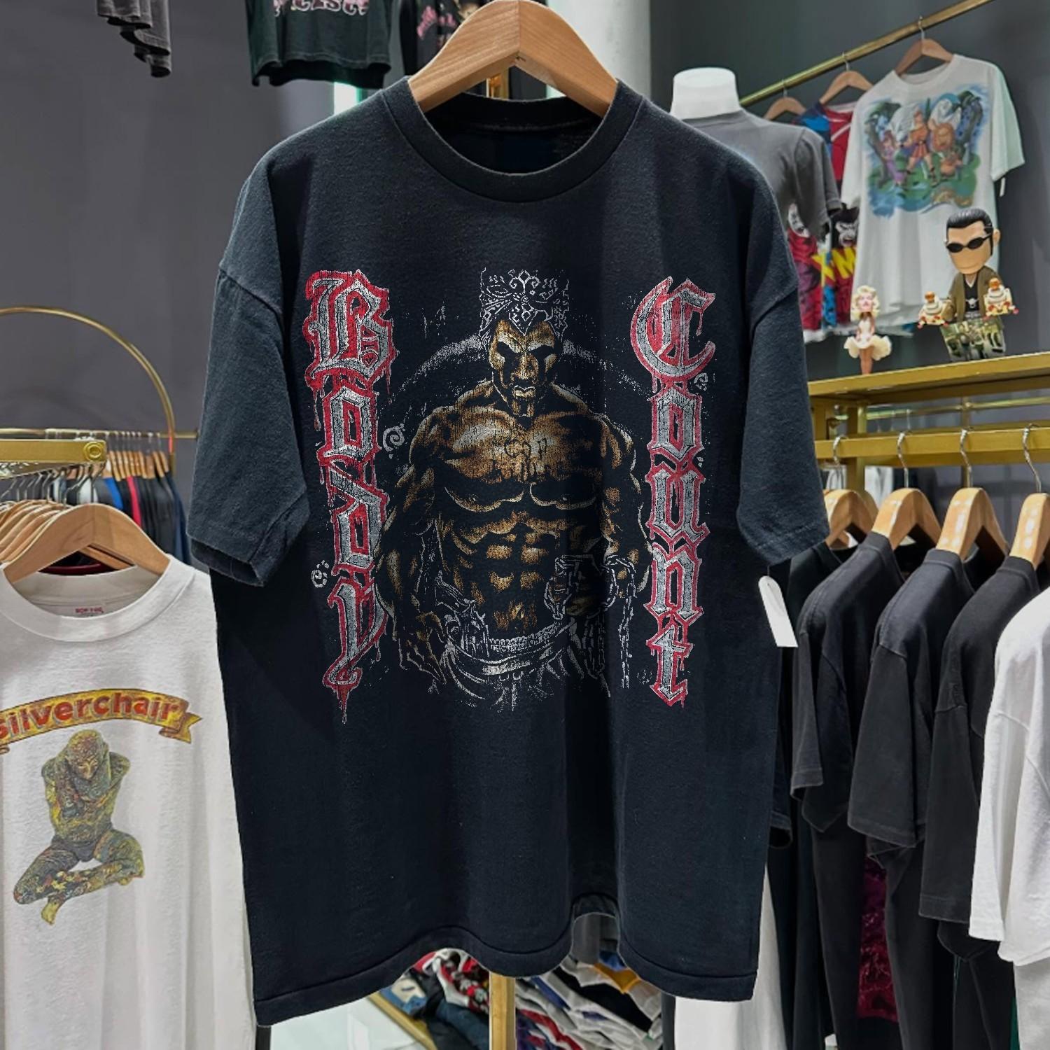 90s Body Count Bloodlust Aged T-Shirt Black M S