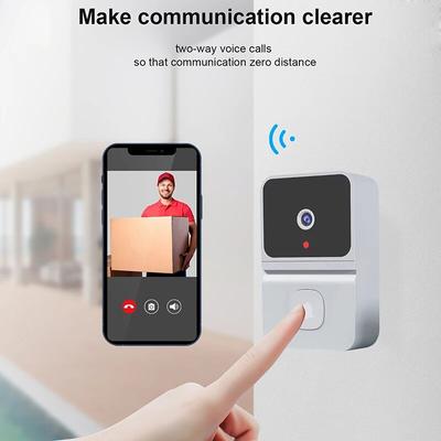 Wireless Doorbell WiFi Outdoor HD Camera Security Door Bell Home Monitor Night Vision Video Intercom