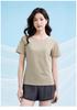 Sports t-shirt women summer yoga fitness running women short sleeved loose round neck short sleeved JS