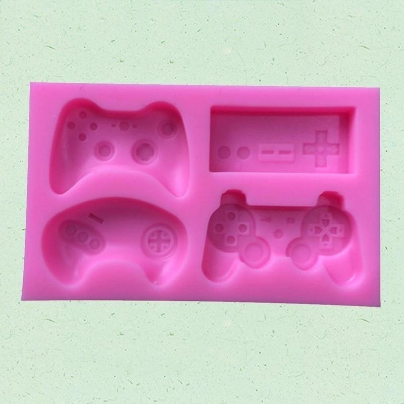 Funny Joystick Shape Silicone Mold DIY Resin Charms Tools Handmade Game Controller Molds