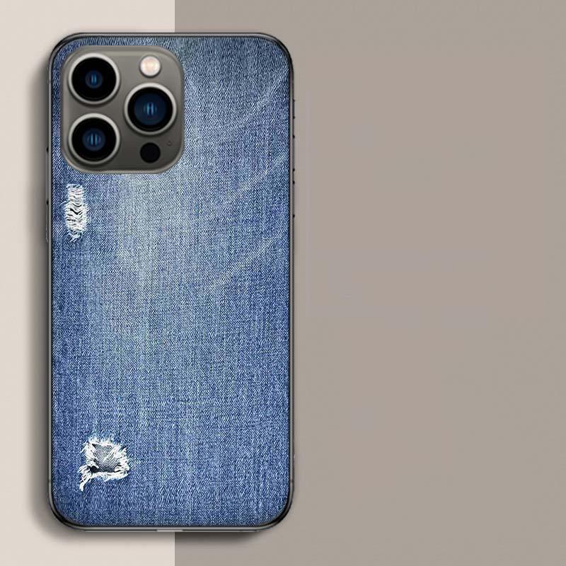 A Stylish Pair of Jeans Phone Case For Iphone 17 Air 15 Pro 14 Plus 16 Pro Max 17E 16E 12 13 Mini 11 Cover Cute Fundas