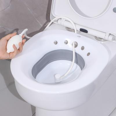 Przenośny Bidet Wanna do Kąpieli Sitz Miednica Dla Kobiet w Ciąży Osób Starszych Po Porodzie Pacjent z Hemoroidami Toaleta Wanna do Kąpieli Sitz Miednica Bidet