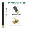 Heavy Duty Trash Can Lid Strap with Lock Practical Barrier for Dogs Squirrels And Wind Resistant Outdoor Use