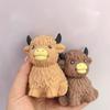 Squishy Maltose Sugar Cow Squeeze Toy Kawaii Cattle Stretchable Slow Rising Fidget Toy For Adults Stress Anxiety Relief Gifts