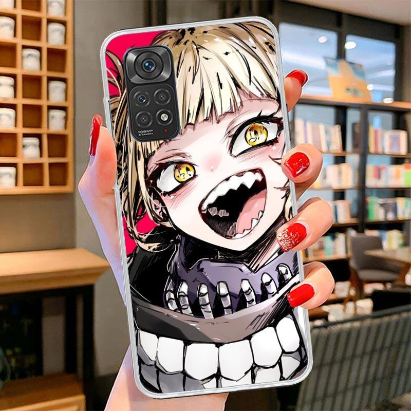 Himiko Toga Waifu Anime MHA Cover Phone Case For Xiaomi Redmi Note 15 14 13 12 11 10 Pro Plus 14S 12S 11S 11T 11E 10S Soft Funda
