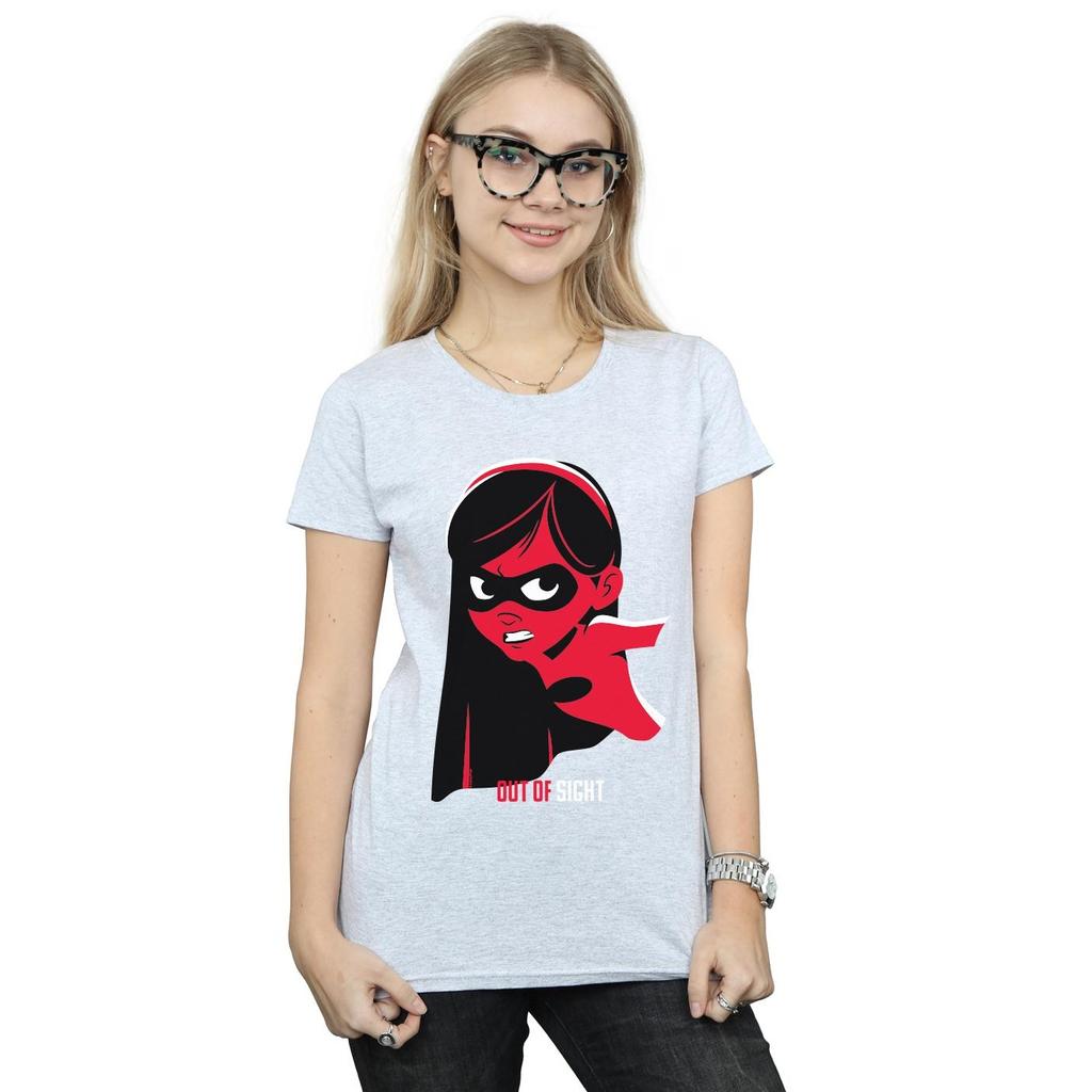 Disney Womens/Ladies Incredibles 2 Incredible Girl Cotton T-Shirt