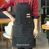 Multi-Scene Work Apron - for Chefs/Waiters/Suitable for Hotel/Restaurant/Coffee Shop/Baking/Manicure Shop Durable Work Uniform