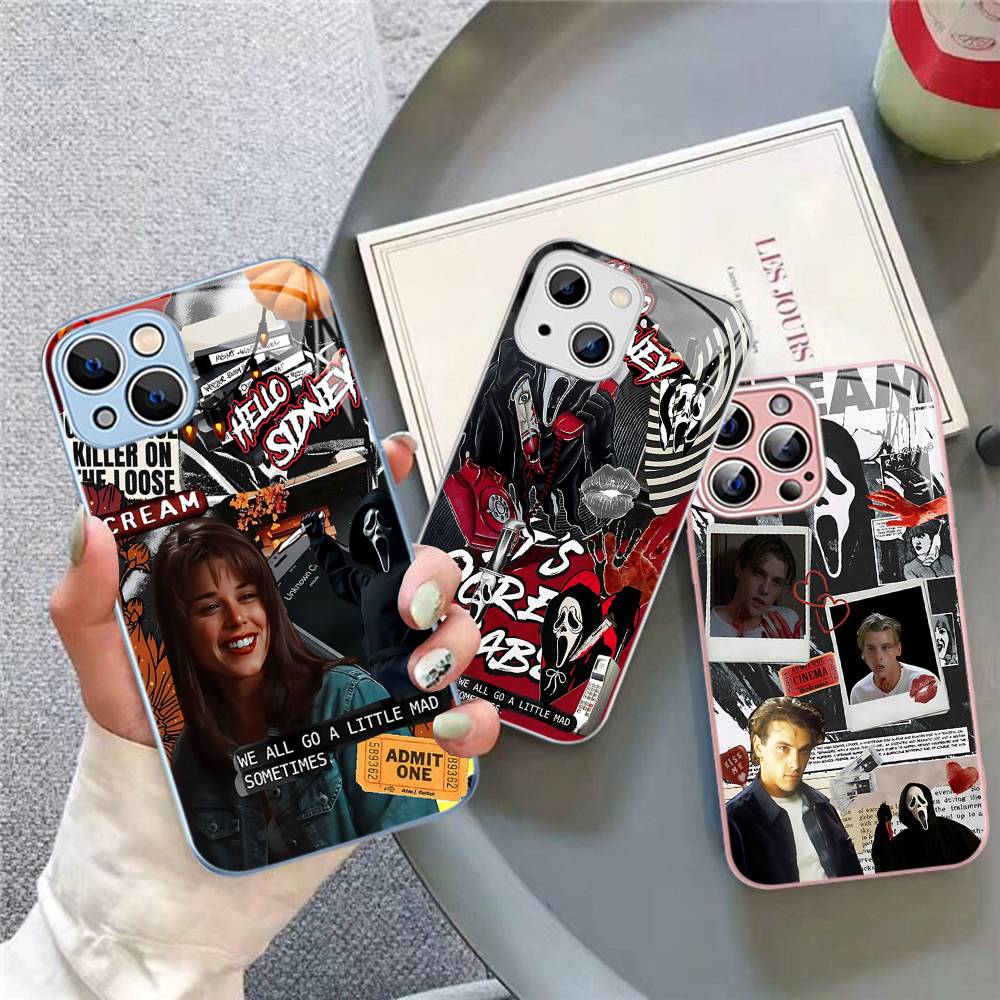 Horor S-scream Dead Tempered Glass For Iphone 14 13 12 11 Pro Mini XS MAX 14Plus X XS XR Cover