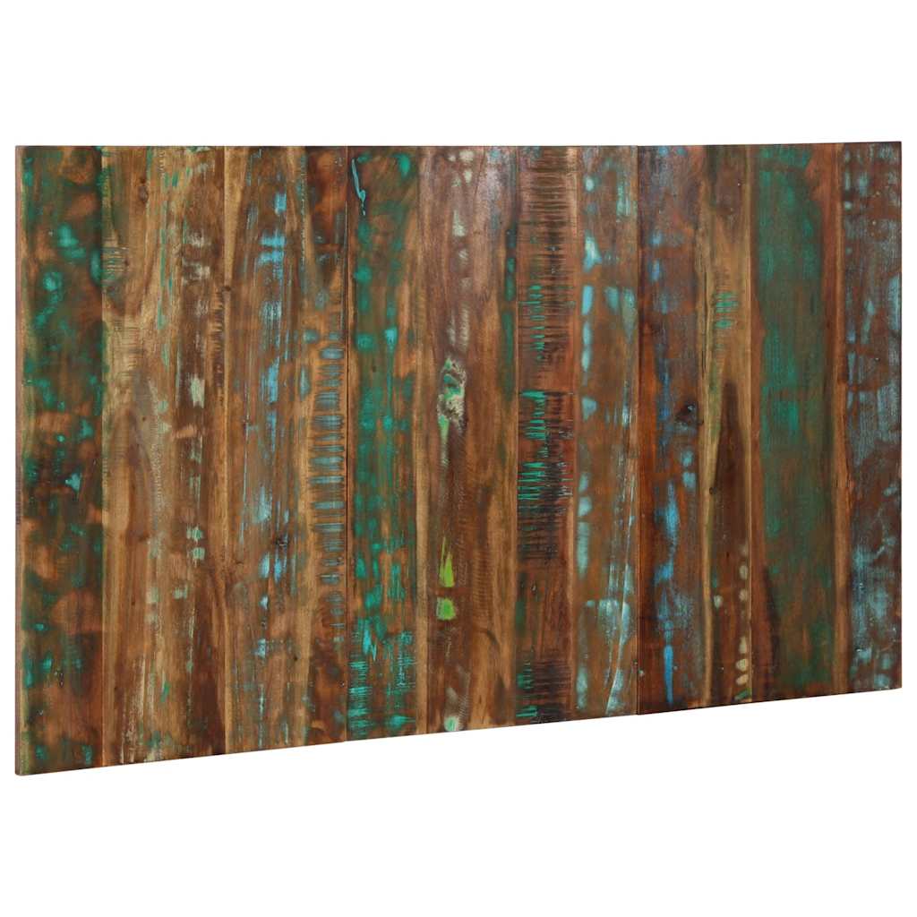 Headboard Multicolored 140 cm Solid Reclaimed Wood