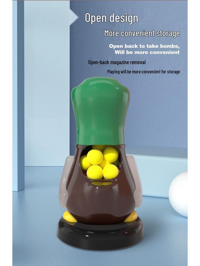 Hit Me Duck Parent-Child Interactive Air Soft Bullet Toy Gun