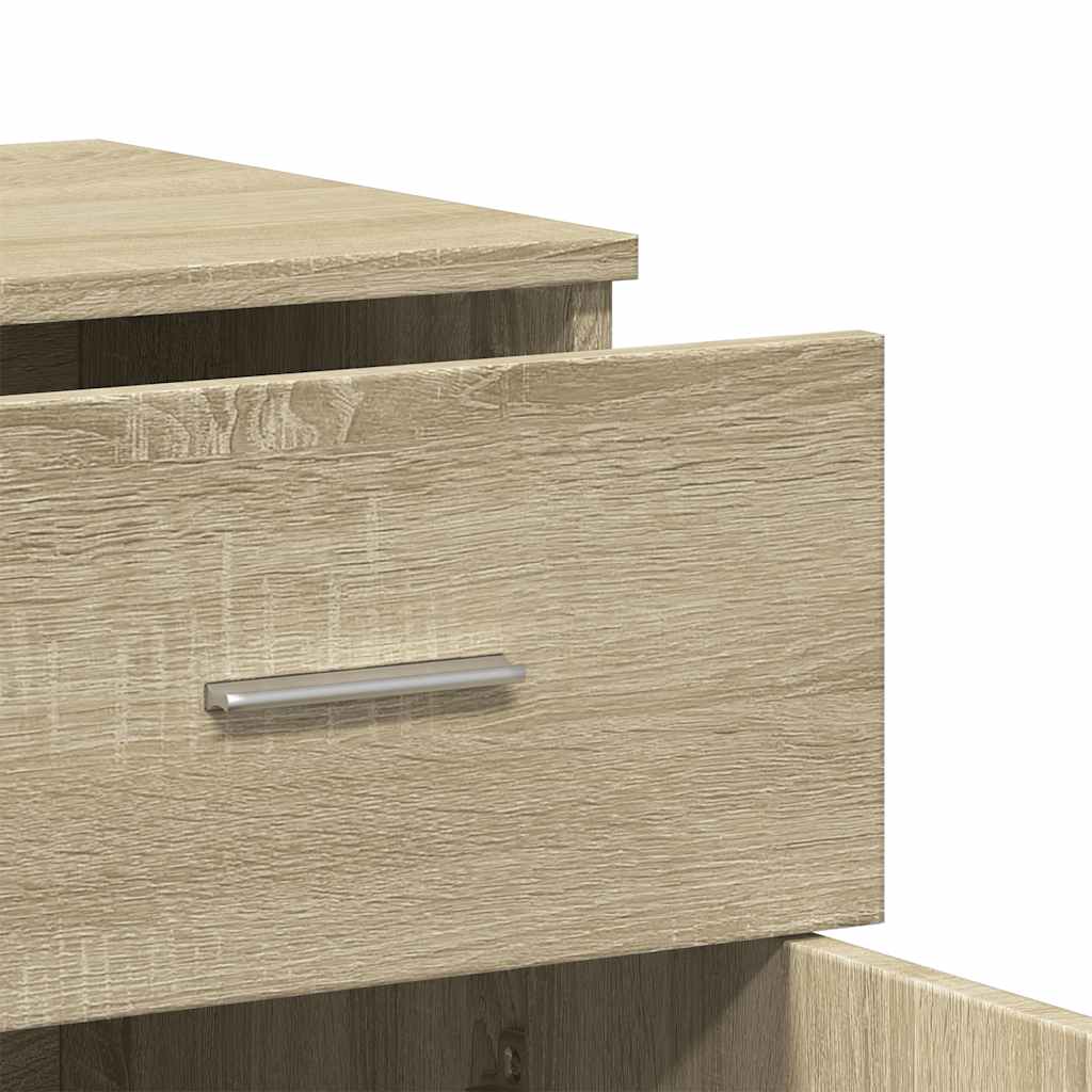 Sideboards 2 pcs. Sonoma Oak 79 x 38 x 80 cm engineered wood