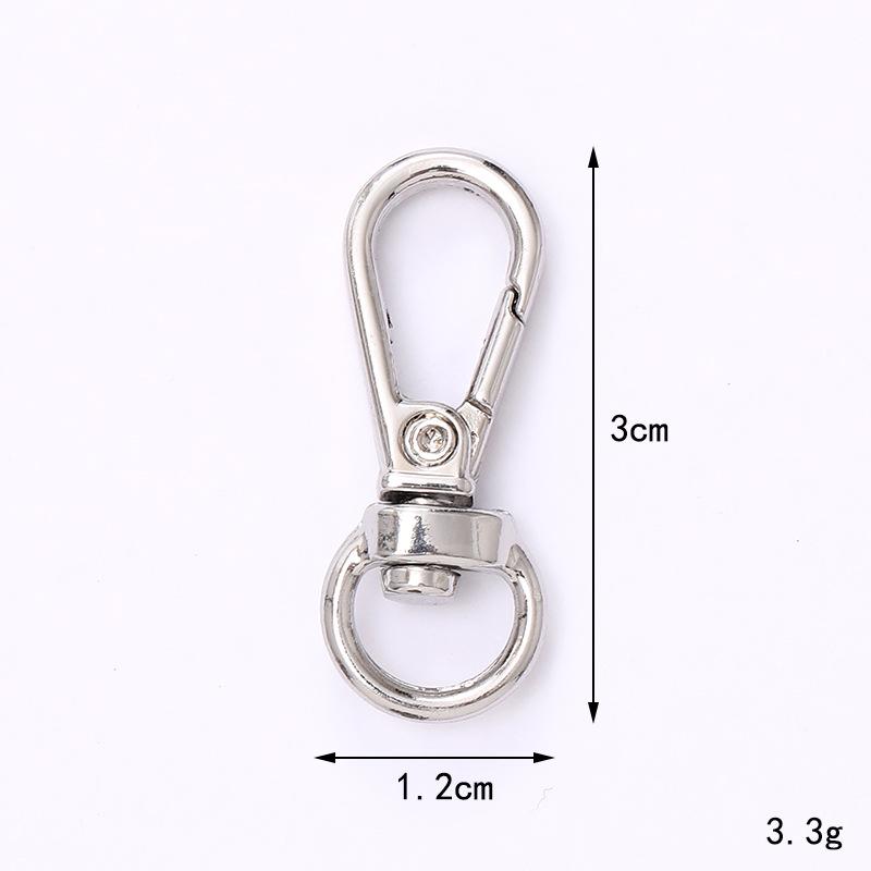 Yi Lian Schmuck Zinklegierung Herzplatte Schlüsselanhänger mit Karabinerverschluss