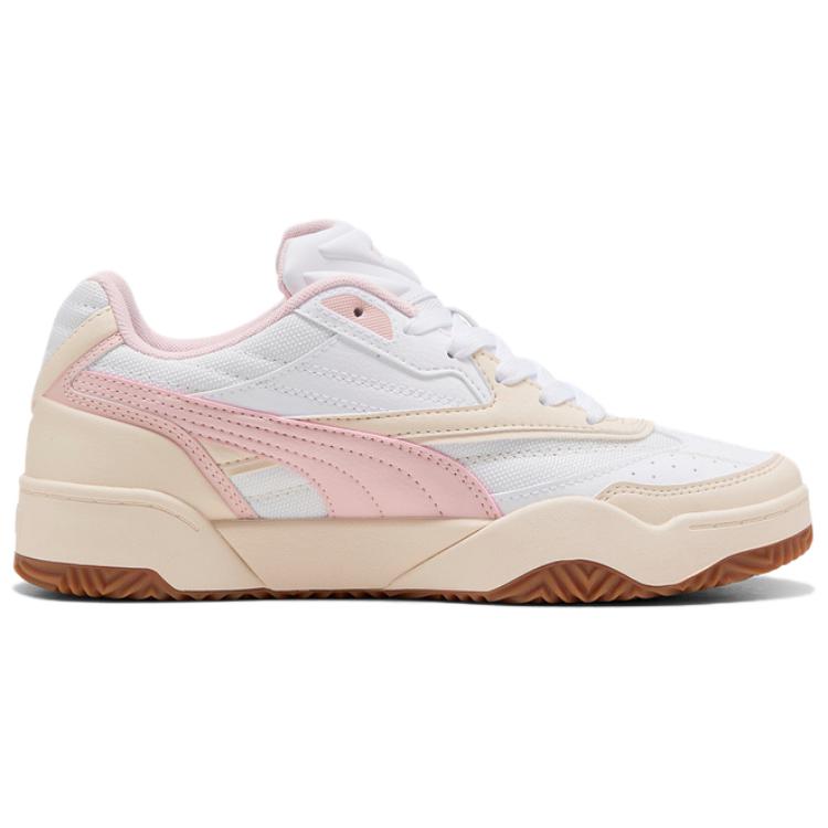 Puma Tifosi Comfortable Versatile Durable Low-Top Skate Shoes Unisex Sneakers Pink White 402616-06