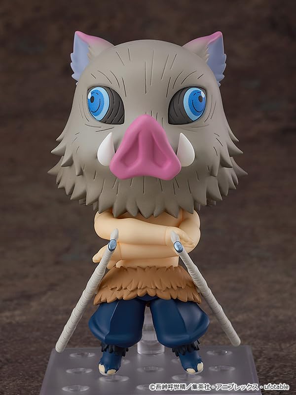 GOOD SMILE COMPANY Nendoroid Demon Kimetsu no Yaiba Hashibira Inosuke Plastic Painted Movable Figure Second Resale Slayer Non-Scale