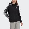 Adidas Damen Sportliche Kapuzenjacke Damenjacken Schwarz GQ0565