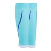 1 Pair Calf Compression Sleeve Breathable Lightweight Light Blue Footless Calf Sports Socks for Running Cycling