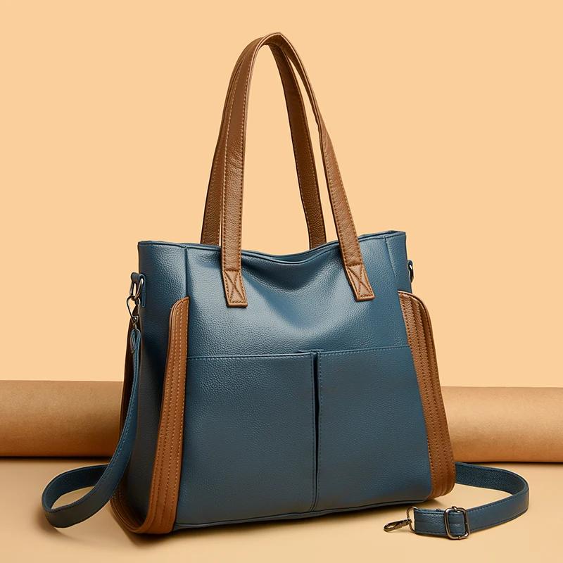 Vintage Women Bucket Hand Bag New Designers Luxury Handbags Women Large Capacity Shoulder Tote  Bags Fashion Brand Crossbody Bag