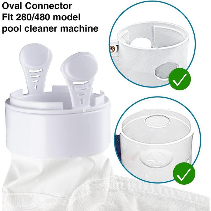 All Purpose Bag For Polaris 280, 480 Pool Cleaner- 2-Pack With Zipper Replacement Parts K16 K13