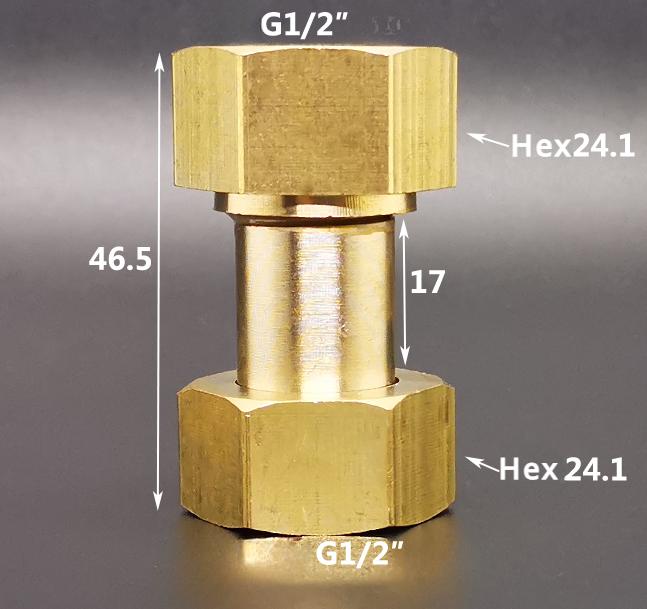 DN15 DN20 DN25 1/2" 3/4" 1" BSP Female Male Union Coupler Adater Elbow Brass Plumbing Fitting Connector Home Garden Water