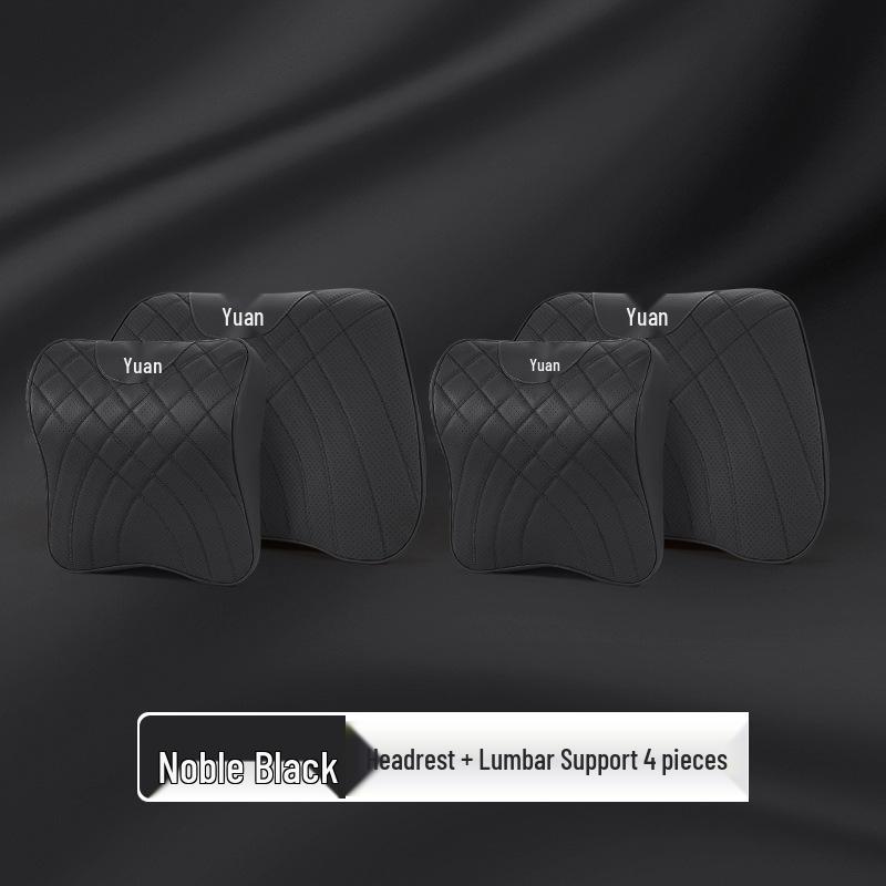 Compatible with BYD Yuanyuan PLUS and YuanUP for headrests, neck and lumbar supports, and interior decor.