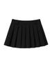 KIRSH Classic Pleated Mini Skirt [Black]