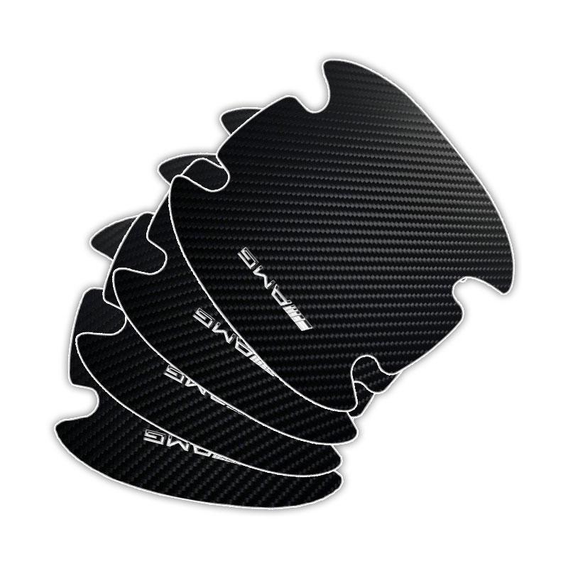 4KS Nálepka na ochranu kliky dveří auta Znak Dekorace auta Styling Pro Mercedes Benz AMG W204 W205 W212 W213 W222 x153 W176 W177 Přívěsek na klíče Příslušenství