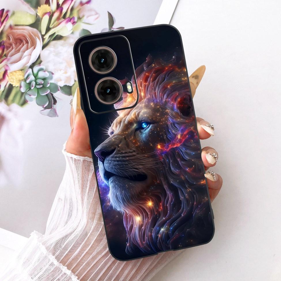 Schutzhülle für Motorola Moto G85 XT2427-3 Silikon, niedlich, modisch, lustig, cool, lackierter Bumper für Motorola G85 Moto G85 Handyhülle