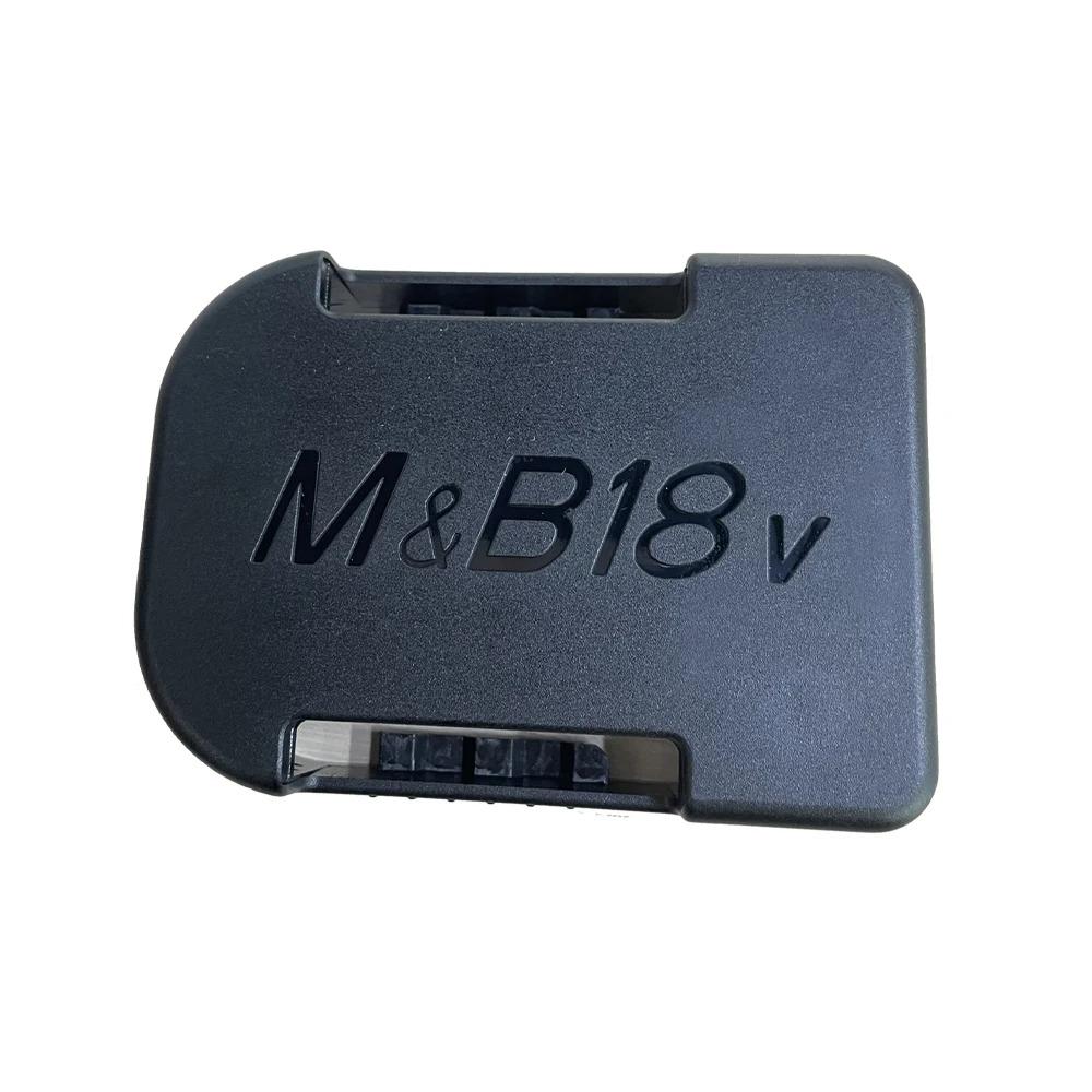 1pc With USB With Type-C Battery Holder For Makita Battery pin BL1840 BL1850 BL1860 Charger Adapter Fast Charging