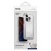 UNIQ Air Fender ID iPhone 15 Pro Case 6.1" Nude Transparent Cardslot