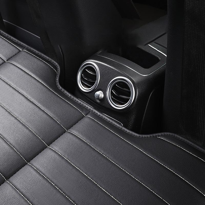 Car Travel Bed for Rear Seat Foldable Sleeping Pad for Car Traveling Wear-Resistant PU Travel Mattress for Suv Sedan