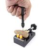 Adjustable Manual Hand Drill With Keyless Chuck Mini Micro Aluminum Hand Drill HSS Steel Twist Drill Bit Resin Mold Tools