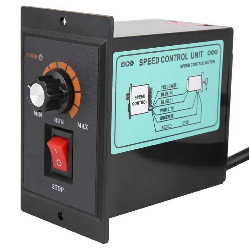 AC 220V 50/60Hz Einphasen-Wechselstrommotor-Drehzahlregler Elektromotor-Drehzahlregler