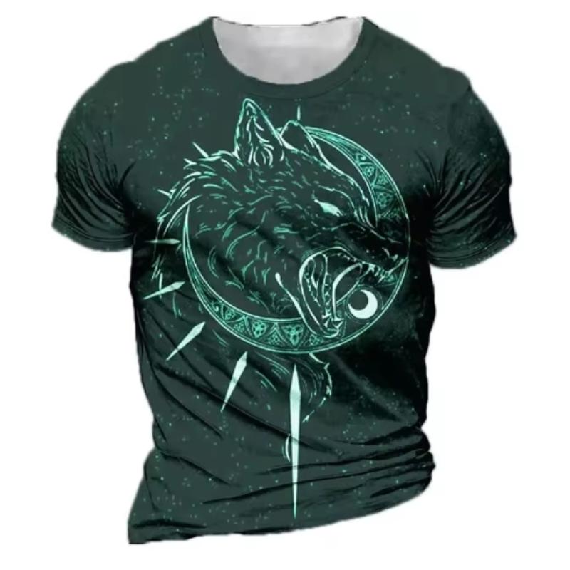 

Летняя мужская футболка с 3D-принтом, топ, забавная футболка, модная повседневная мужская уличная одежда, оверсайз 3XL