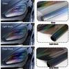 PVC Honeycomb Headlight Tail Light Film | Scratch-Resistant, Durable Vinyl Decal, Color-Changing, Universal Fit for Car Light