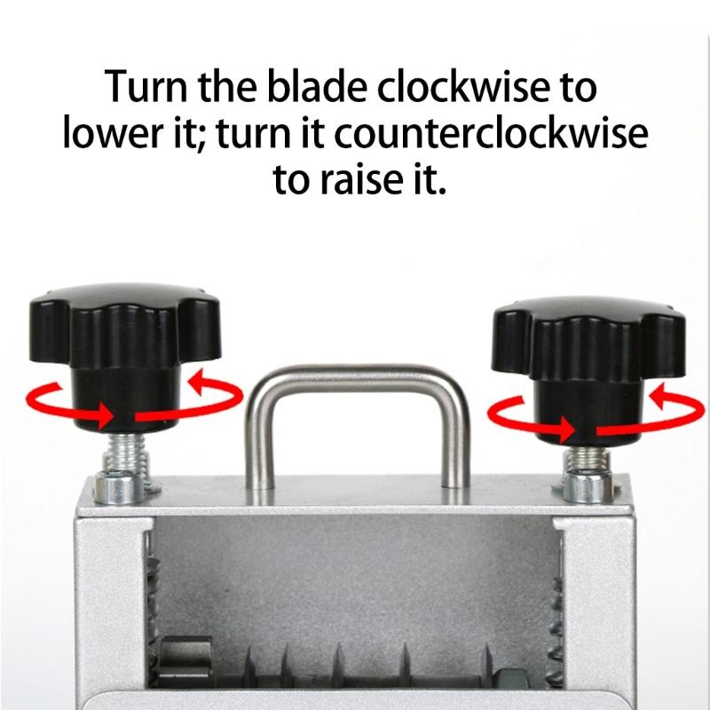 Manual Wire Stripper Machine Drill Power Hand Crank Wire Stripper Tool With 6 Channel and 5 Blade Wire Stripping Tool