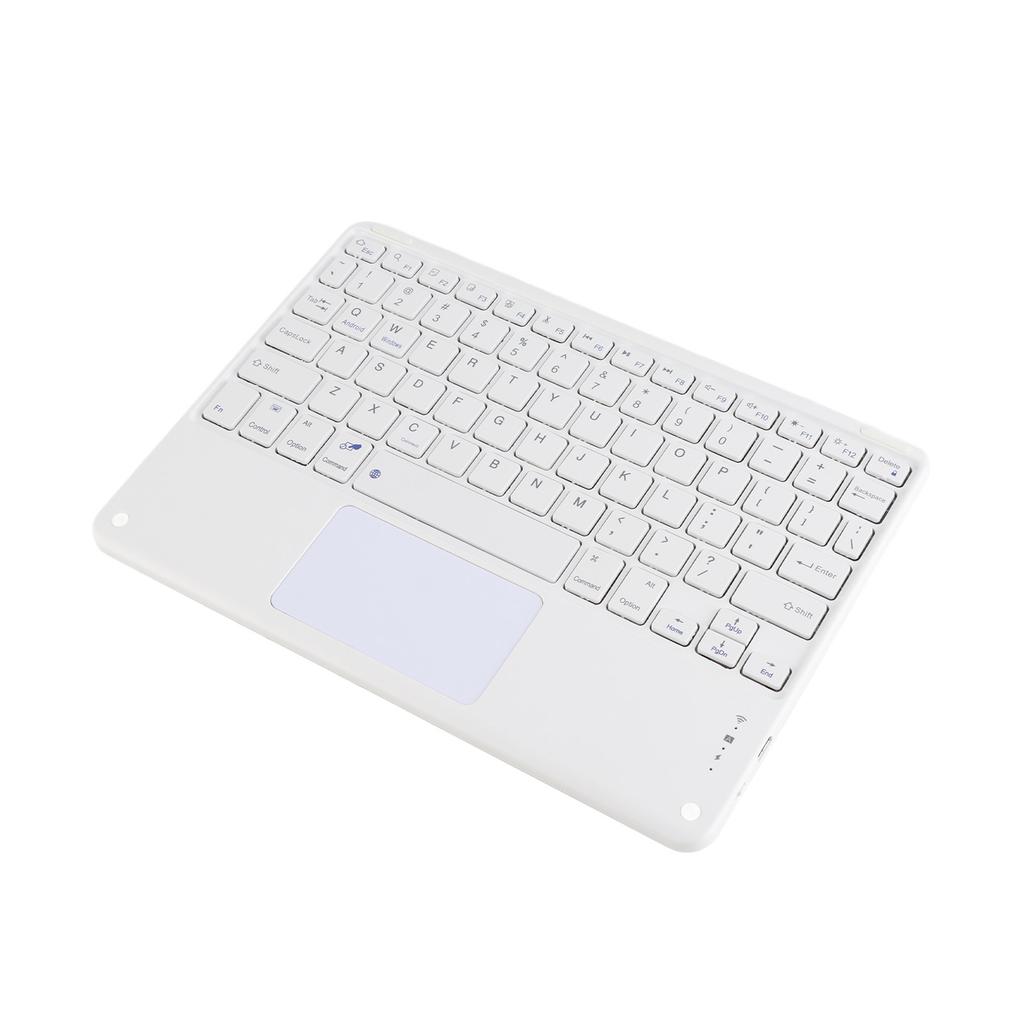   Keyboard with Touchpad 78 Keys   Slim Silent Portable Wireless Keyboard for Smart Phones Tablets Laptops