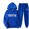 Women's Hooded Athletic Tracksuit Unisex Two-Piece Running Clothing Long Sleeve Pullover Hoodie Sweatshirt + Track Pants Set