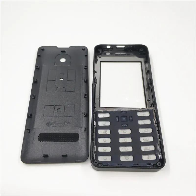 Gehäusehülle für Nokia 301 Dual-SIM-Karten-Handy Hülle Mit Englischem Tastaturfeld Ersatzteile