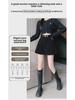 Women's High-Waist Corduroy Pleated Shorts - 2024 Spring Collection, Slimming Wide-Leg Casual Booty Shorts for Petite.