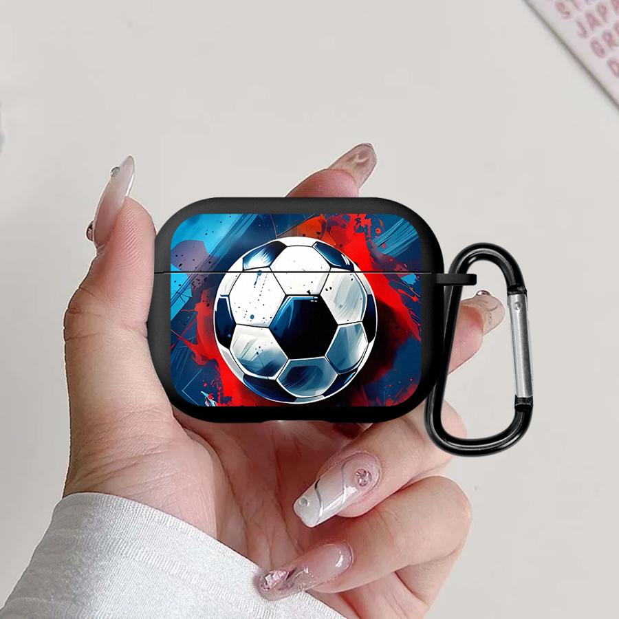 Football Graffiti Earphone Cases Cover Case For Airpods Pro3 Pro2 2 3 4 Pro 1